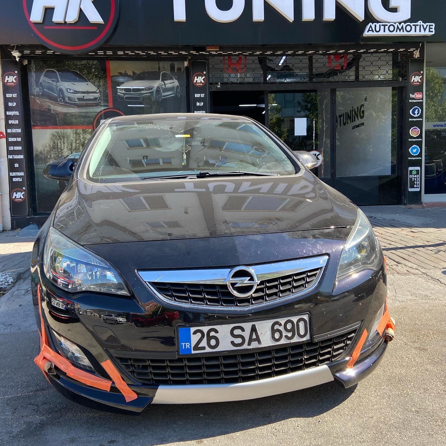 OPEL ASTRA J ÖN TAMPON EKİ (MAKYAJSIZ) - Görsel 3